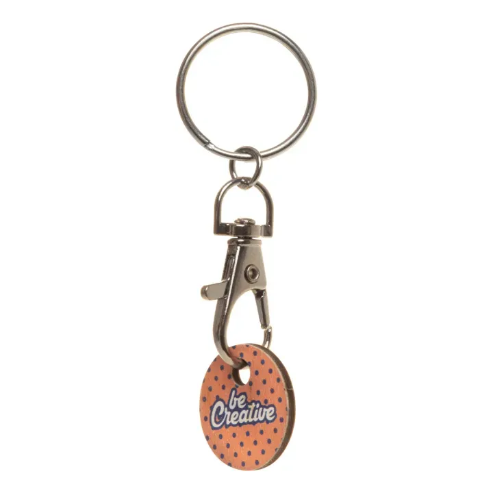 trolley coin keyring - AP716770 (gadzety reklamowe)